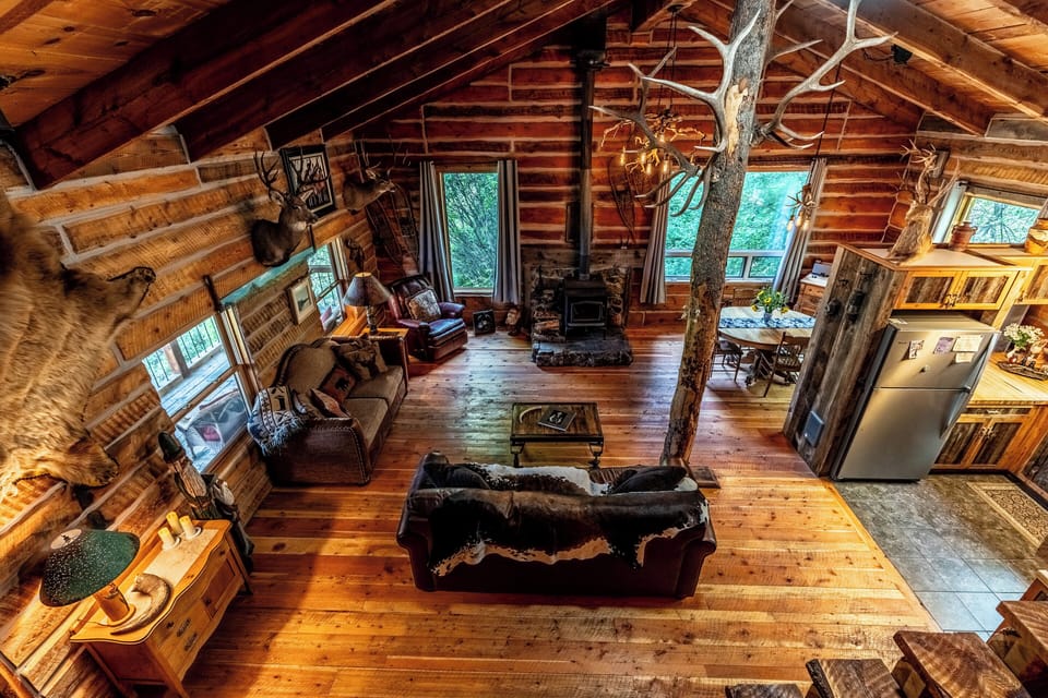 Grand space yet intimate and cozy. 