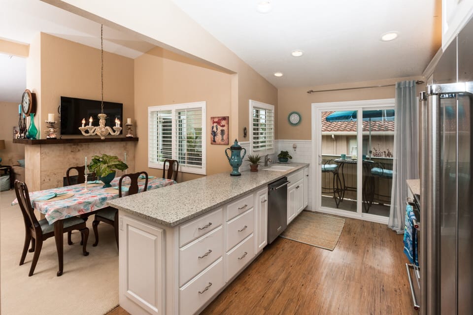 Fully equipped kitchen for the discerning chef