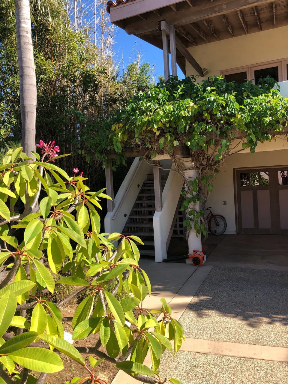 Entry to casita over the Garage