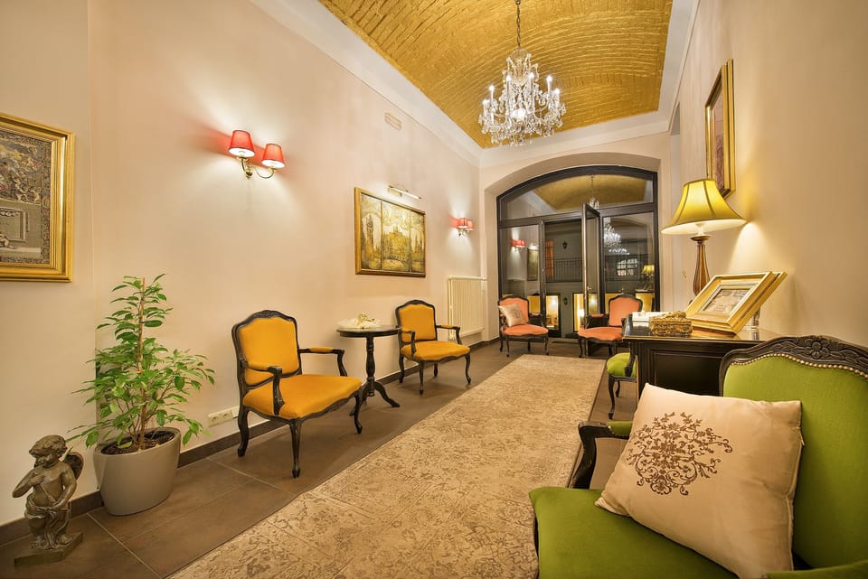 Lobby sitting area