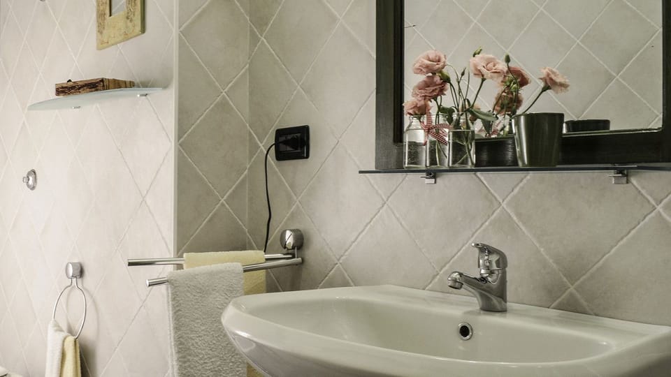 Deluxe Double or Twin Room, 1 Bedroom, Non Smoking | Bathroom sink