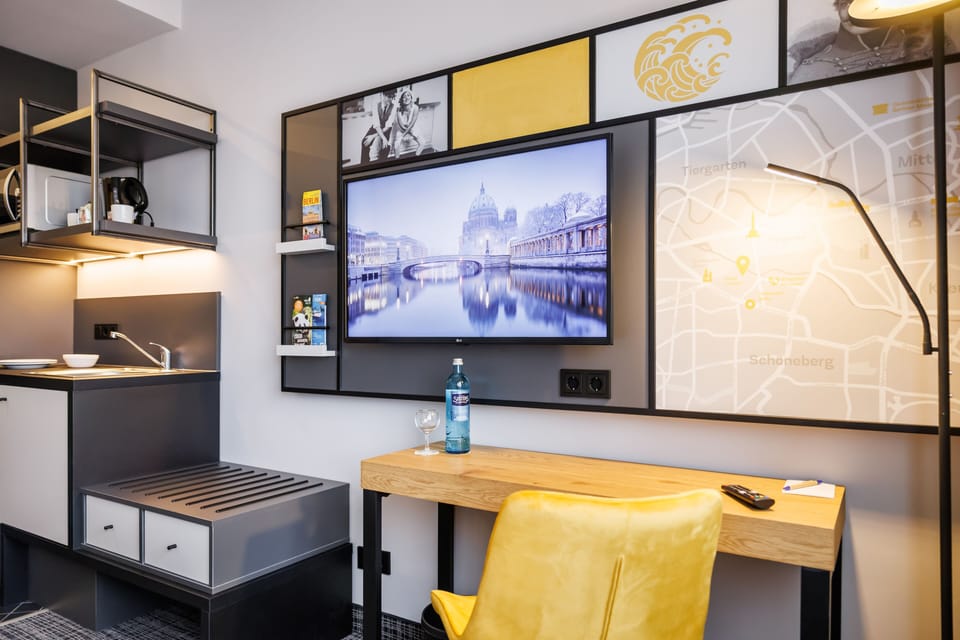 Urban Zweibettzimmer mit Kitchenette | Private kitchen