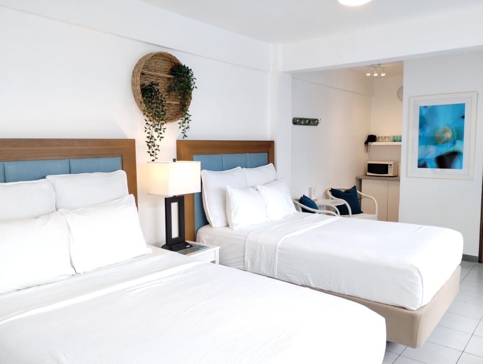 Comfort Double Room, 2 Double Beds | 1 bedroom, iron/ironing board, free WiFi