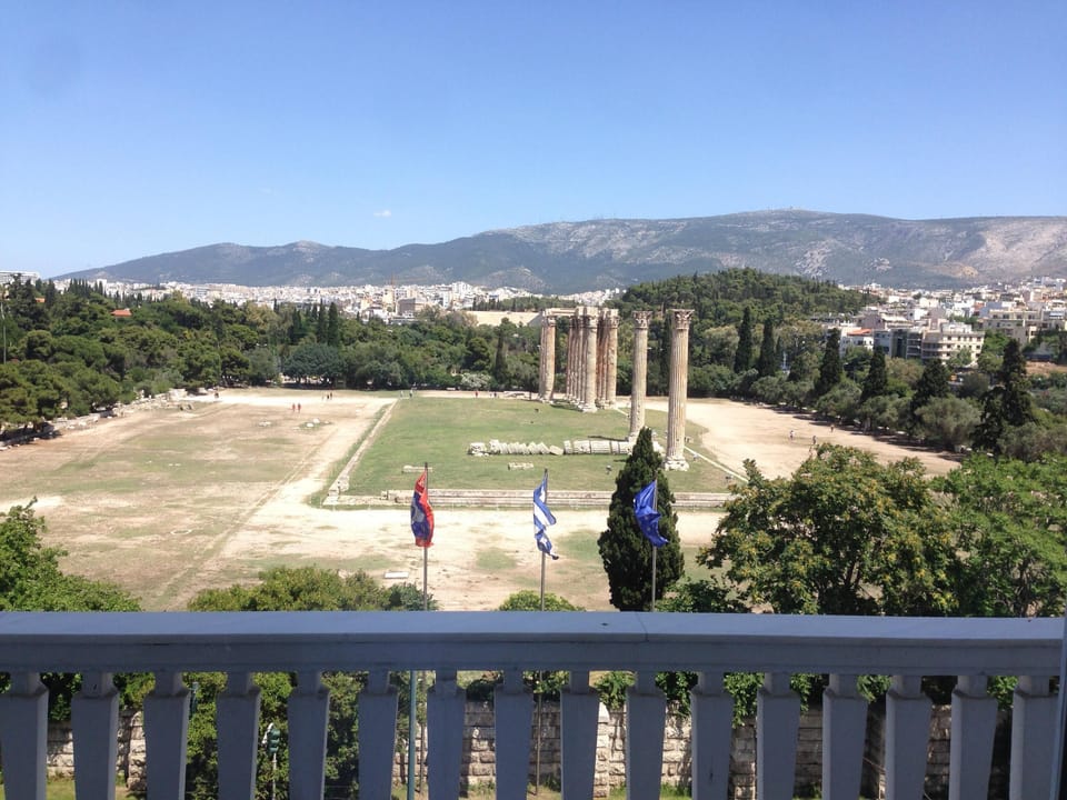 Balcony Temple of Zeus view