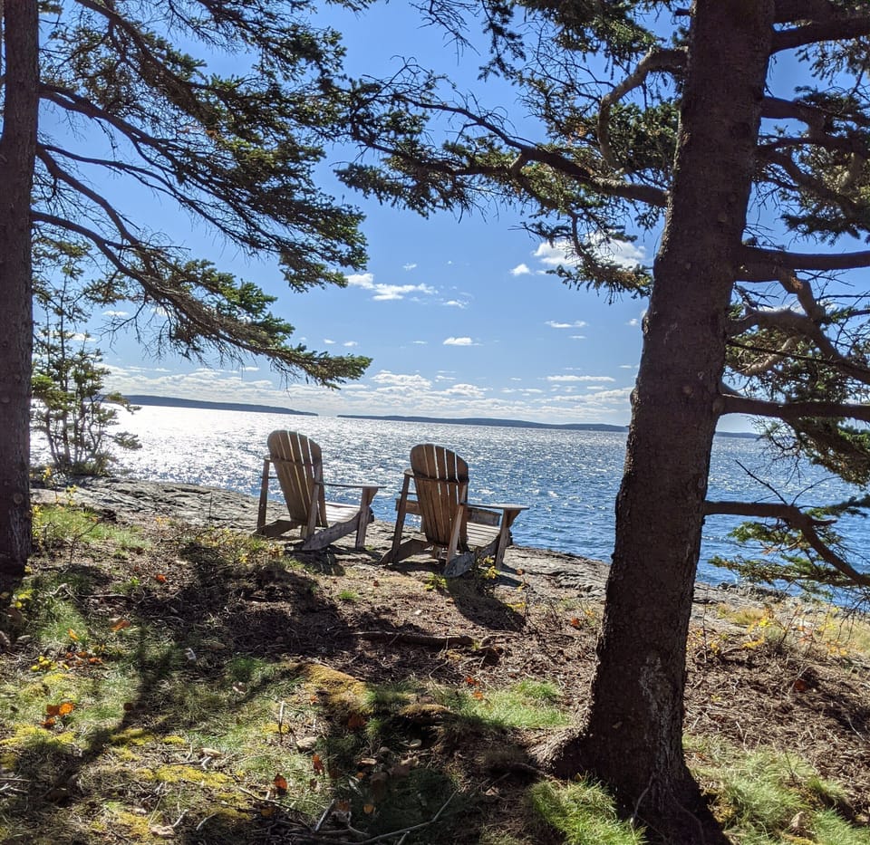 Walk down to our shore and relax for a while.