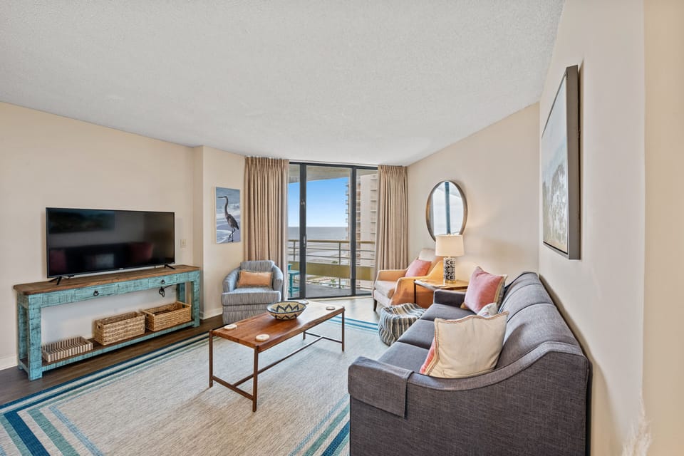 Oceanfront Living Room