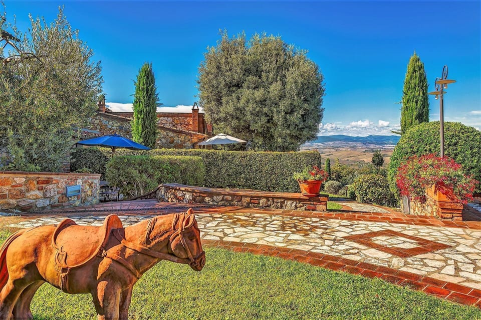 Horse, Tree, Sky, Grass, Botany, Landscape, Screenshot, Real Estate, Spring, Rural Area