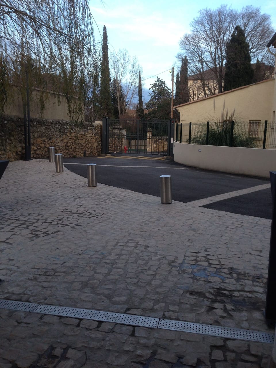 Entrance of the building