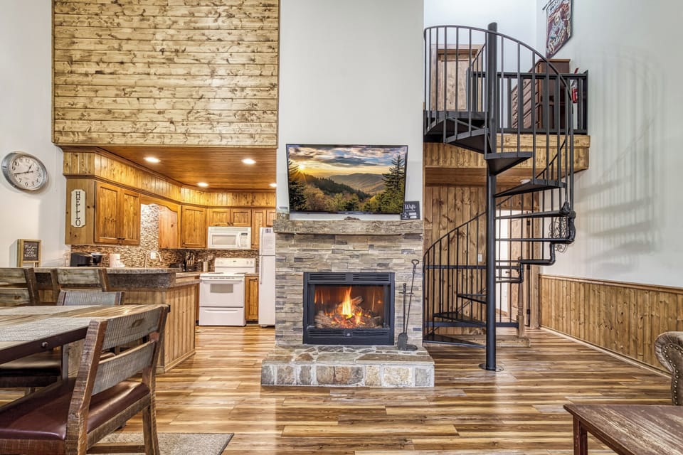 Newly enclosed loft for added privacy