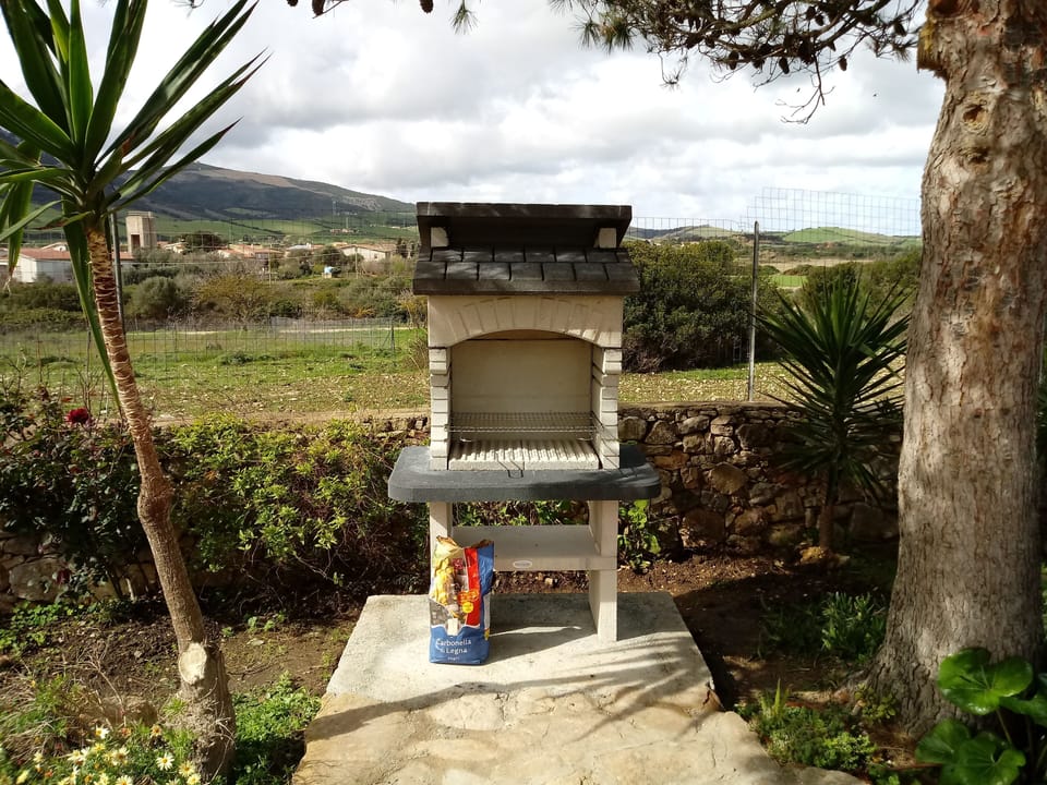 Barbecue in giardino