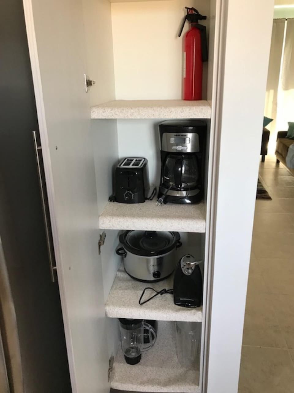 Anything one needs to make great meals in comfort!