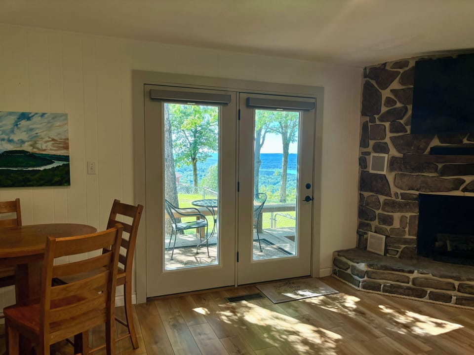 Back Deck and View from main area
