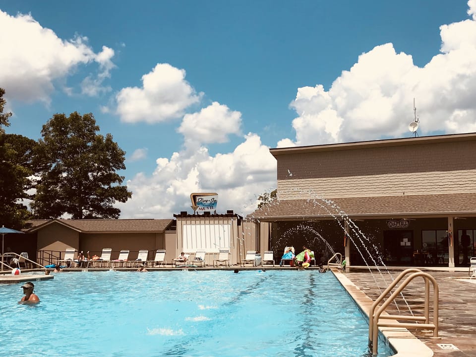 Dive-in movies are at the Cool Pool