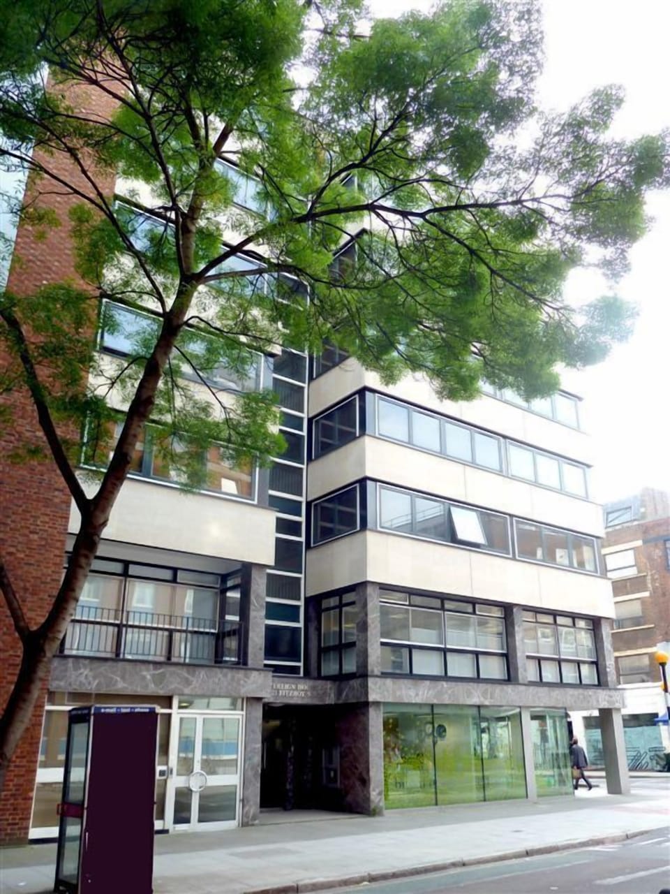 Exterior of building. A guest highlighted "