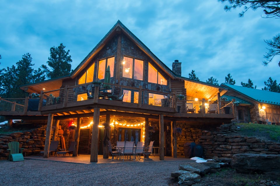 Custer Camp is just as beautiful at night!