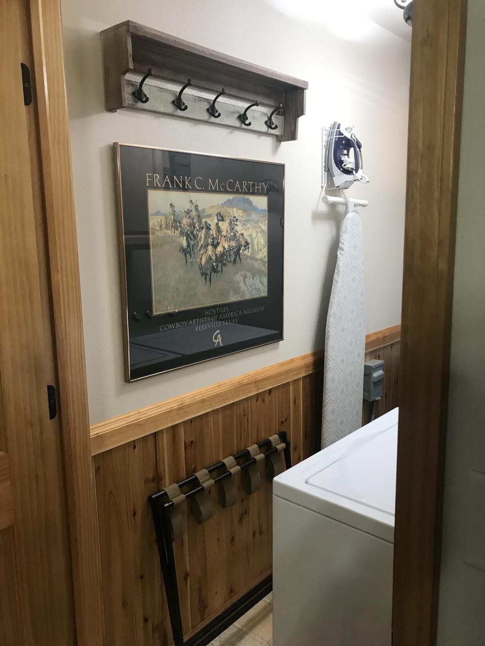 The laundry room