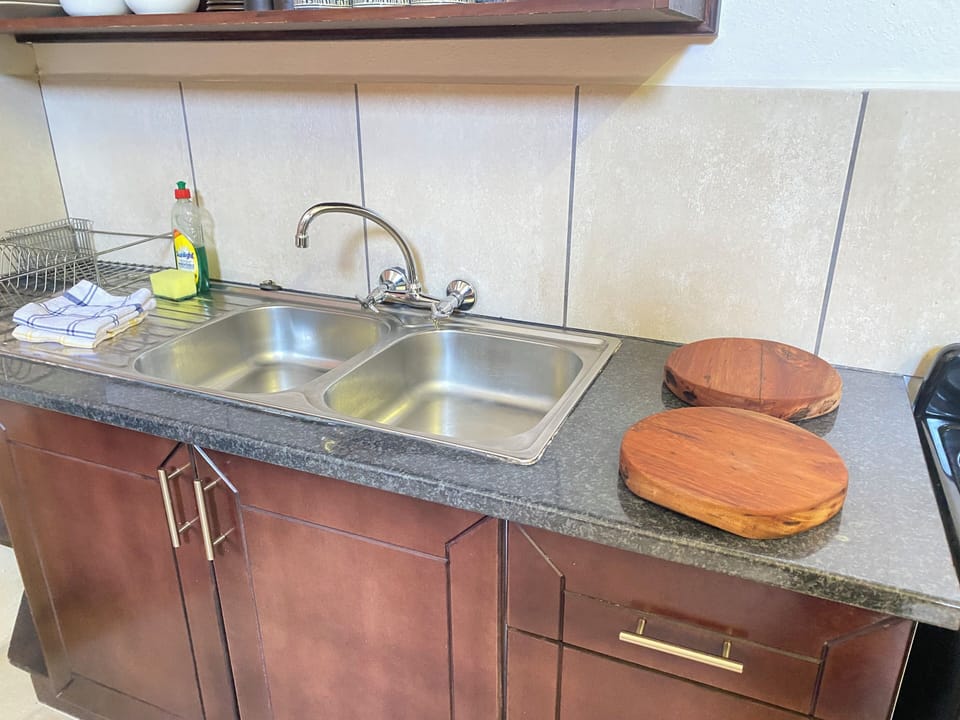 Family Cottage, 2 Bedrooms | Private kitchen | Fridge, shared microwave