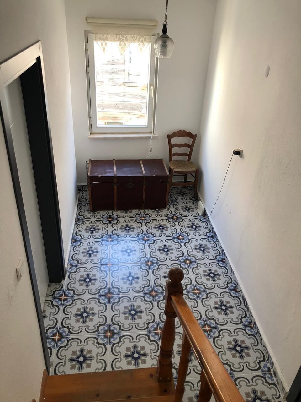 Interior entrance