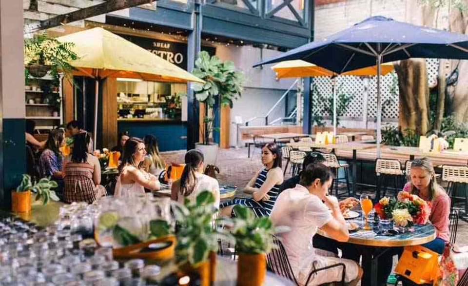 Outdoor dining