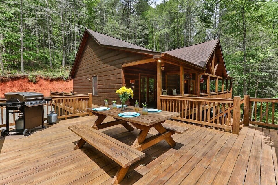 Or grill out on the deck