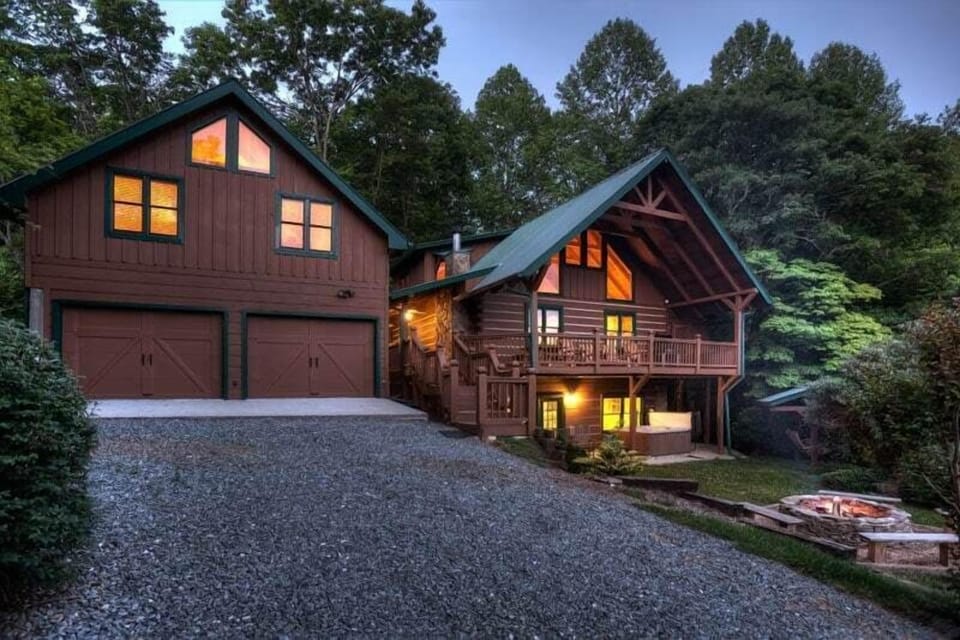 Cabin at Dusk