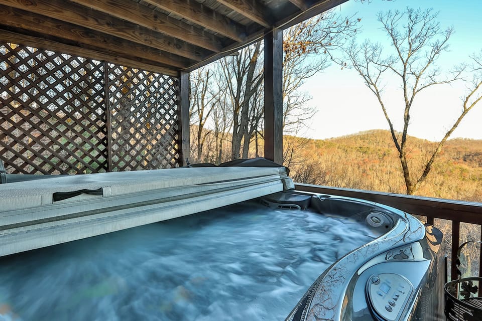 Hot tub to relax and renew