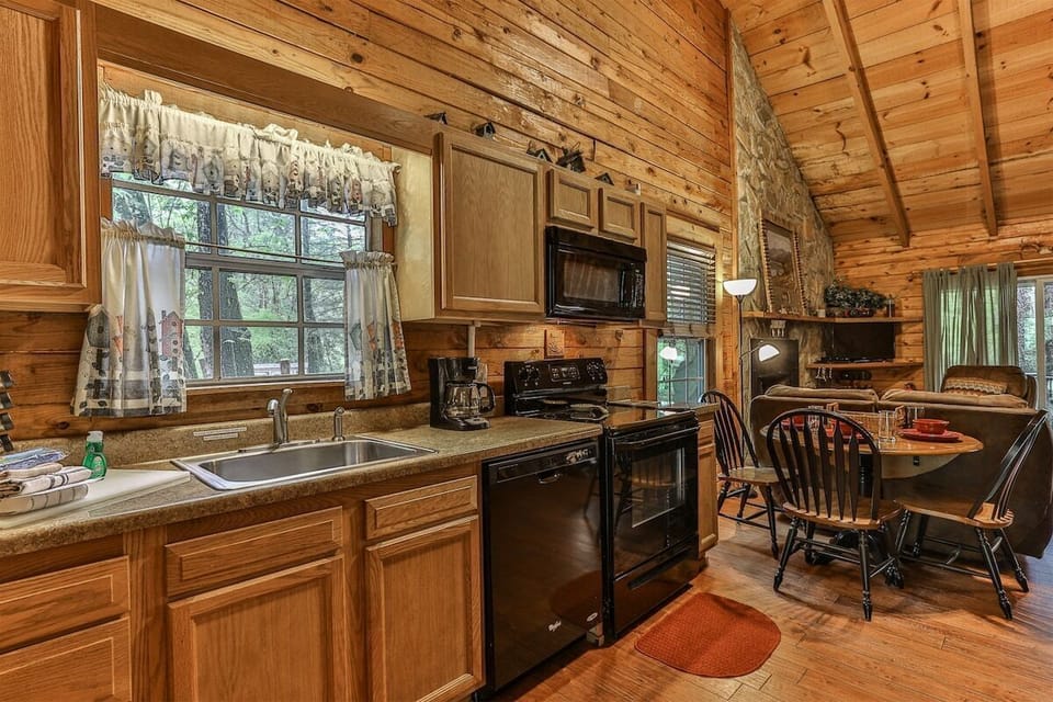 Kitchen With Dining Seating