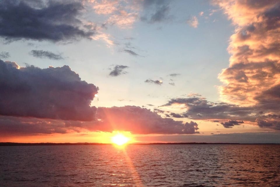 Sunset from Boat House