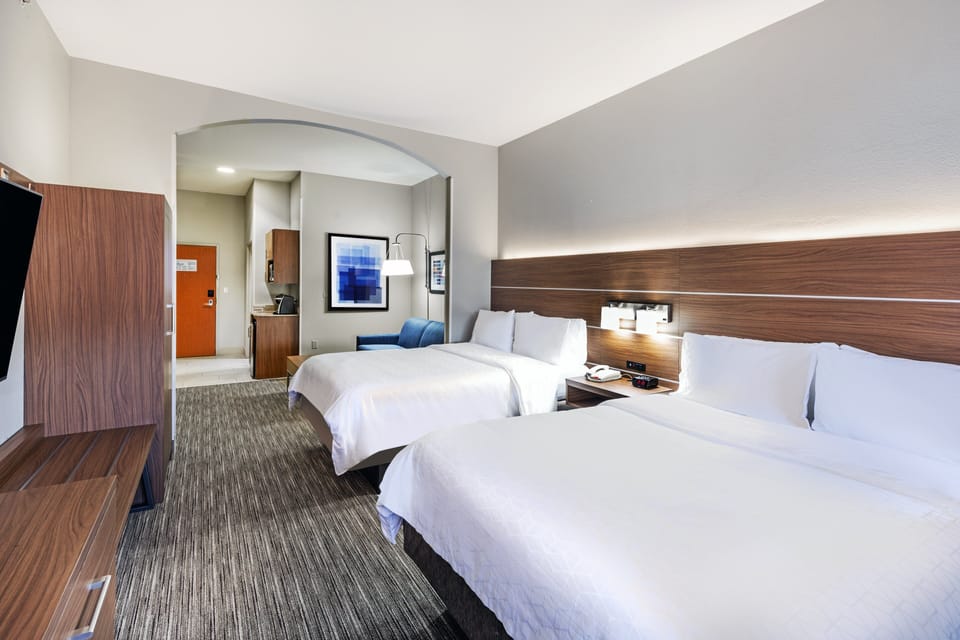 Premium bedding, pillowtop beds, individually furnished, desk