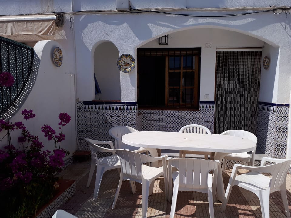 Rear terrace
