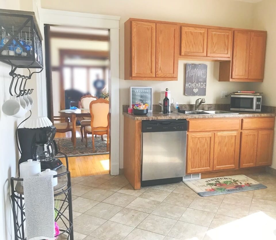 This kitchen is great for projects big and small