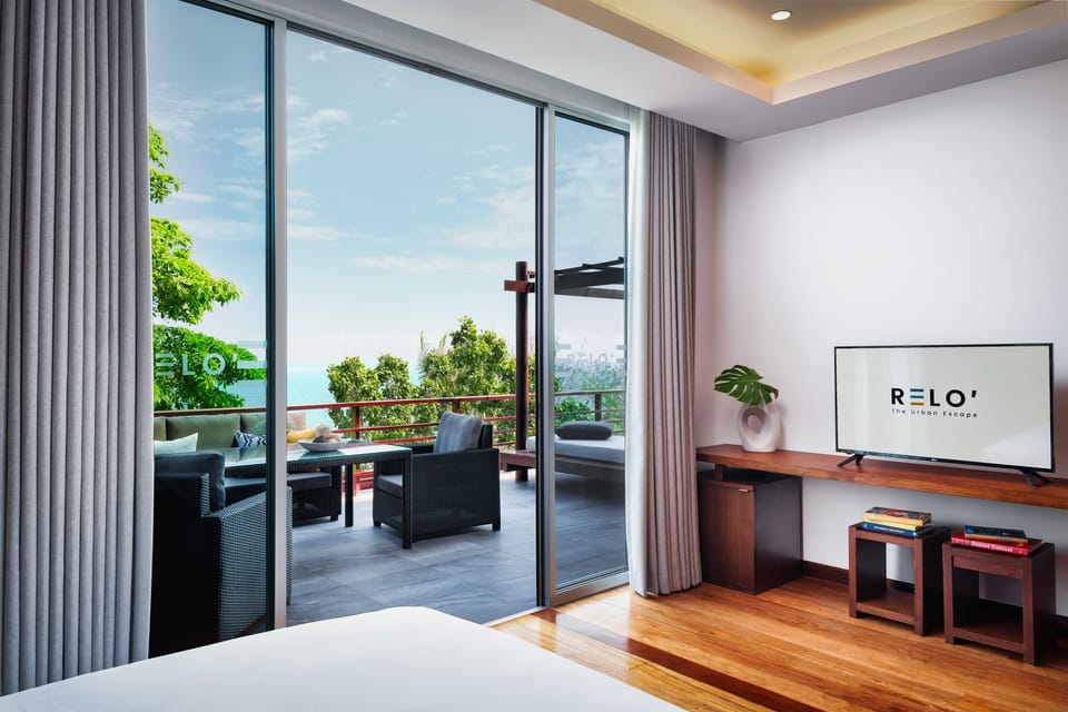 Executive Suite, Terrace, Sea View | Terrace/patio