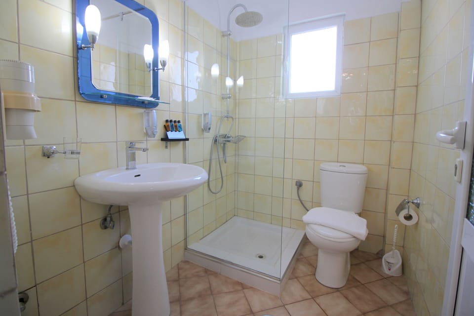 Deluxe Double or Twin Room, Balcony | Bathroom | Shower, free toiletries, hair dryer, slippers