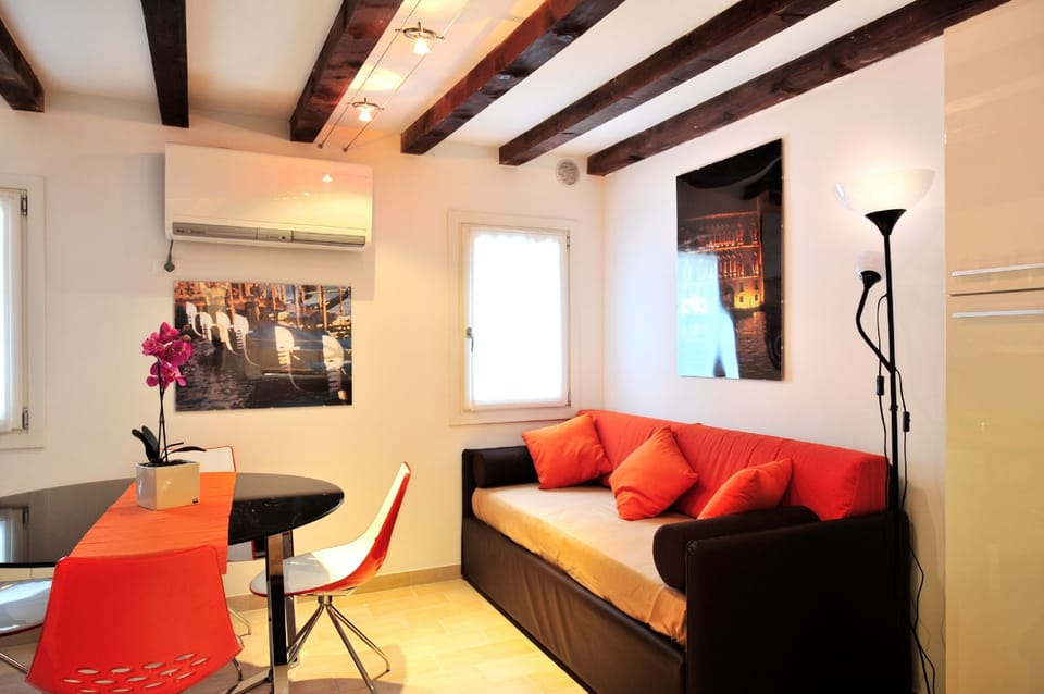 Apartment, 1 Bedroom | Living area | TV