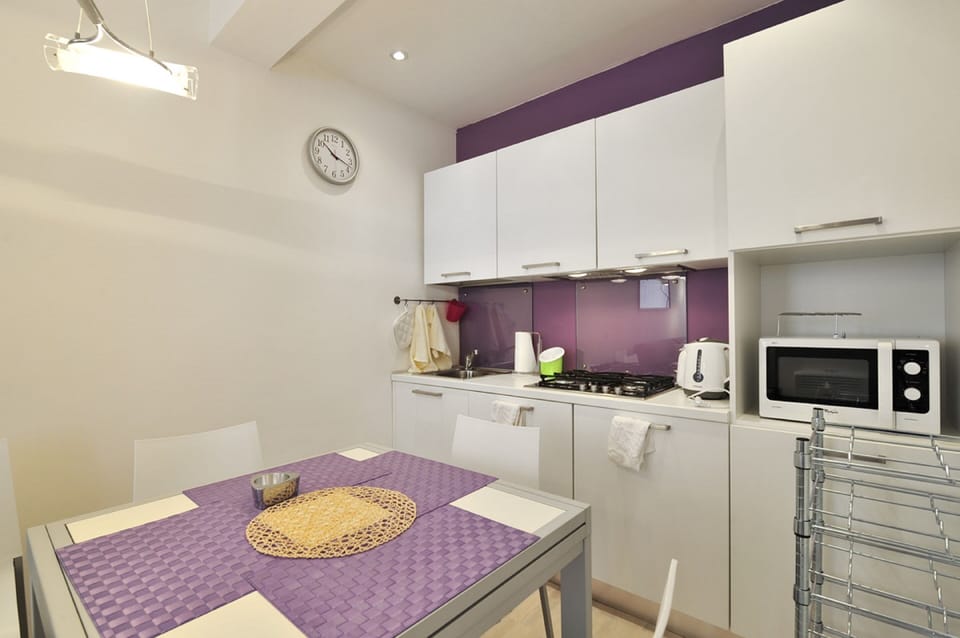 Apartment, 2 Bedrooms | Private kitchen | Fridge, microwave, stovetop, dishwasher