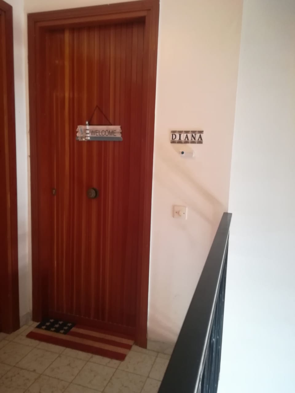 Interior entrance