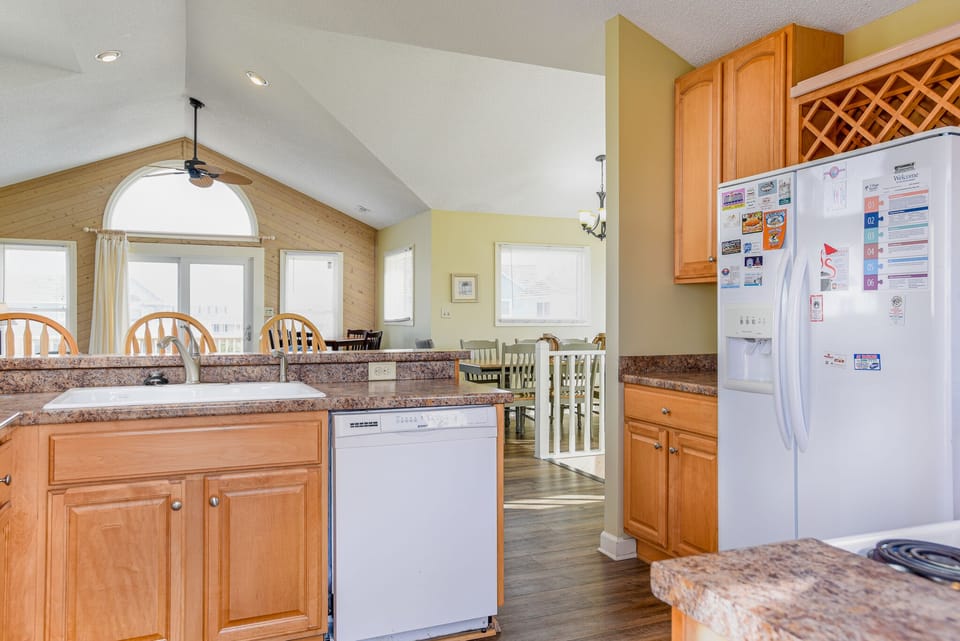 SS61: Dolphin Waves l Top Level Kitchen