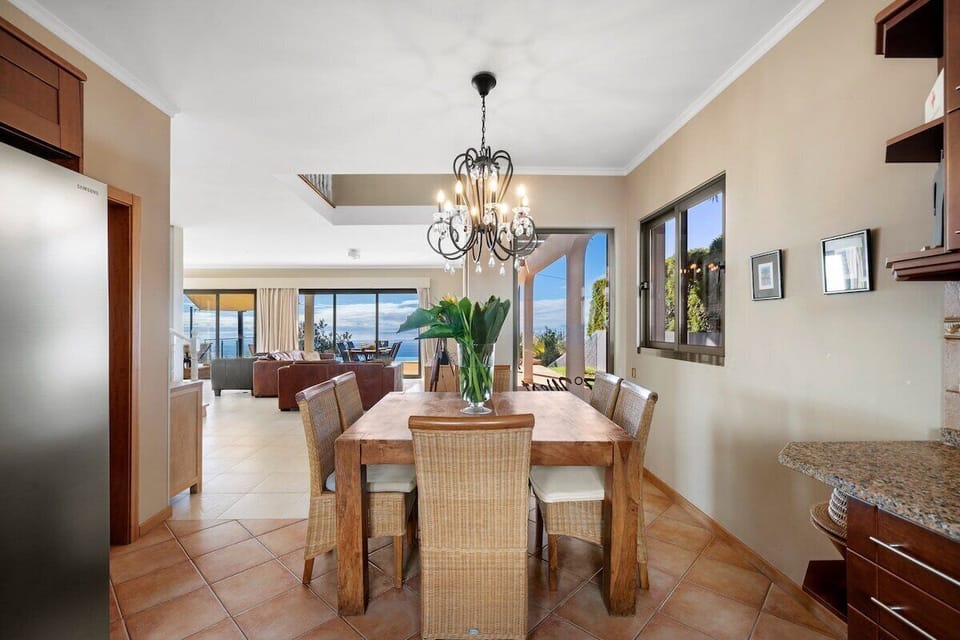 Open kitchen with direct access to sunny terrace