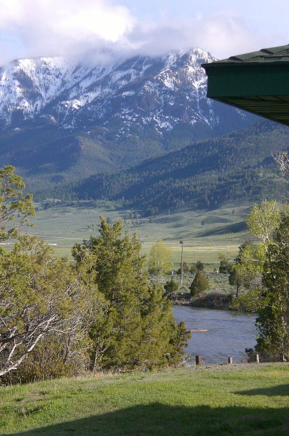 A great view from the patio