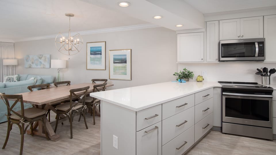 Kitchen and Dining Area