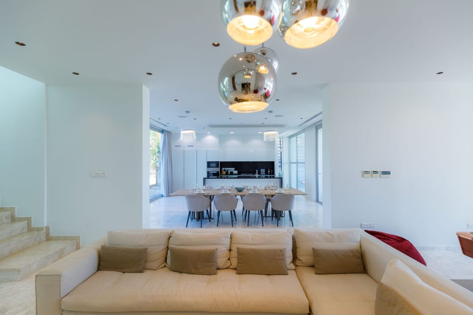 Villa, 6 Bedrooms, Private Pool | Living area | Flat-screen TV