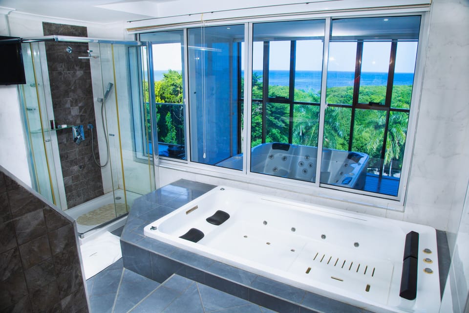 Presidential Room | Bathroom | Shower, free toiletries, hair dryer, bidet
