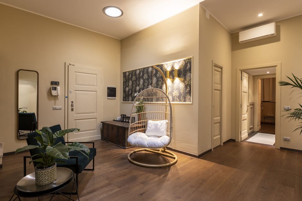 Apartment, 5 Bedrooms, Terrace, Annex Building | Living room | LCD TV