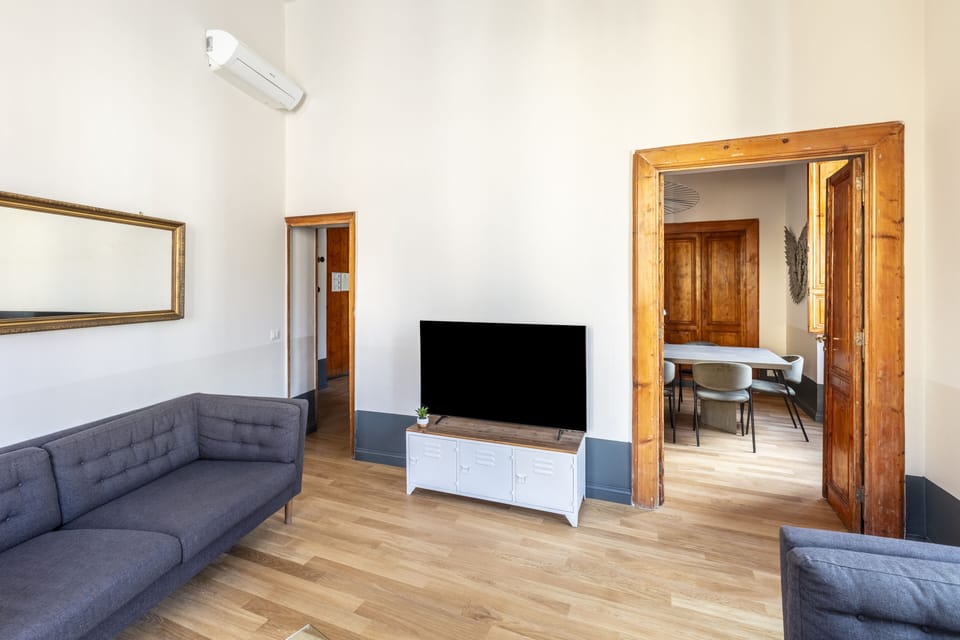 Apartment, 5 Bedrooms | Living area | LCD TV