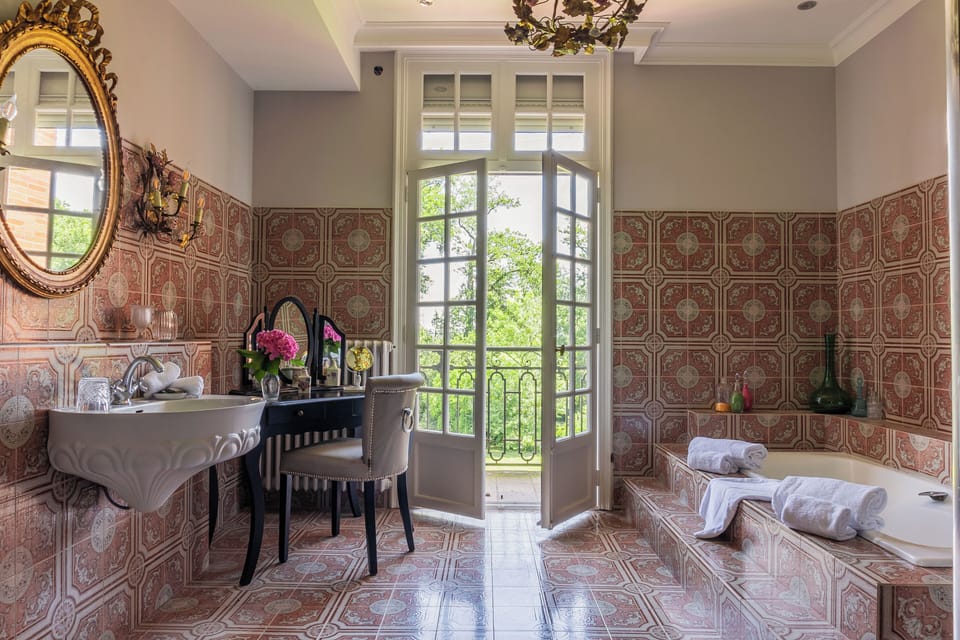 Superior Suite, 1 King Bed, Terrace, Lakeside (Poupette) | Bathroom | Designer toiletries, hair dryer, towels, soap