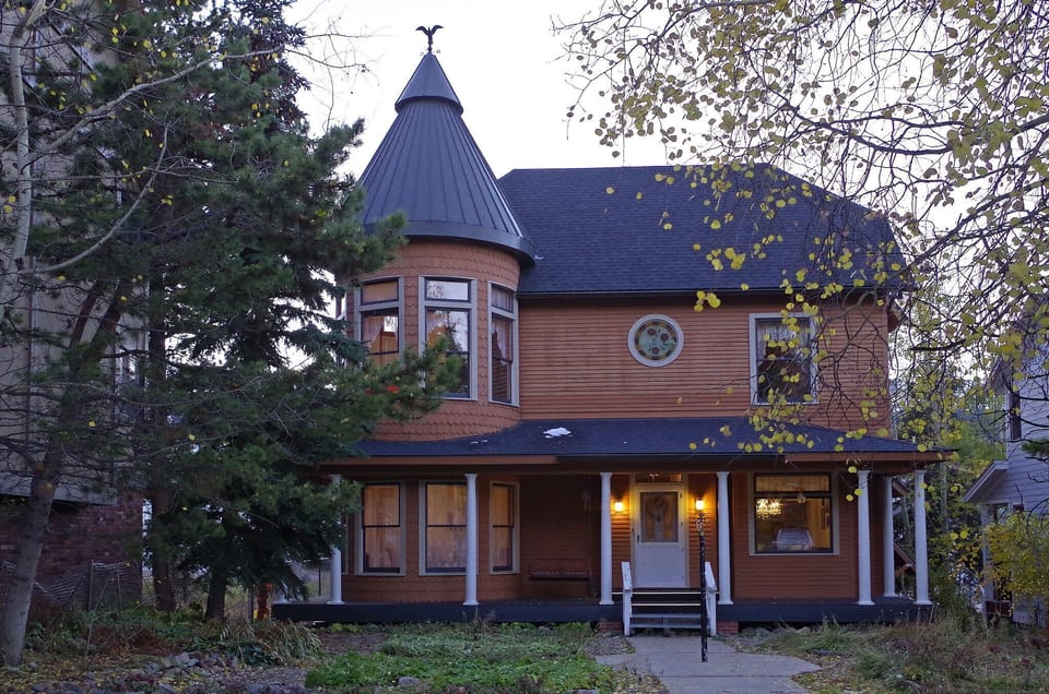 A Victorian replica in the Historic District of Breckenridge 