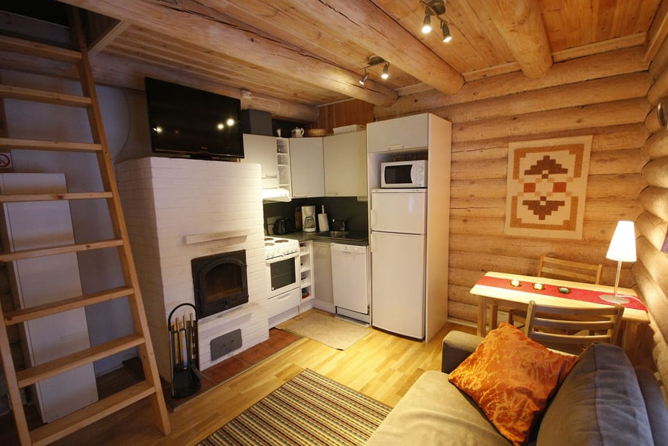 Cabin, Sauna | 1 bedroom, individually decorated, bed sheets