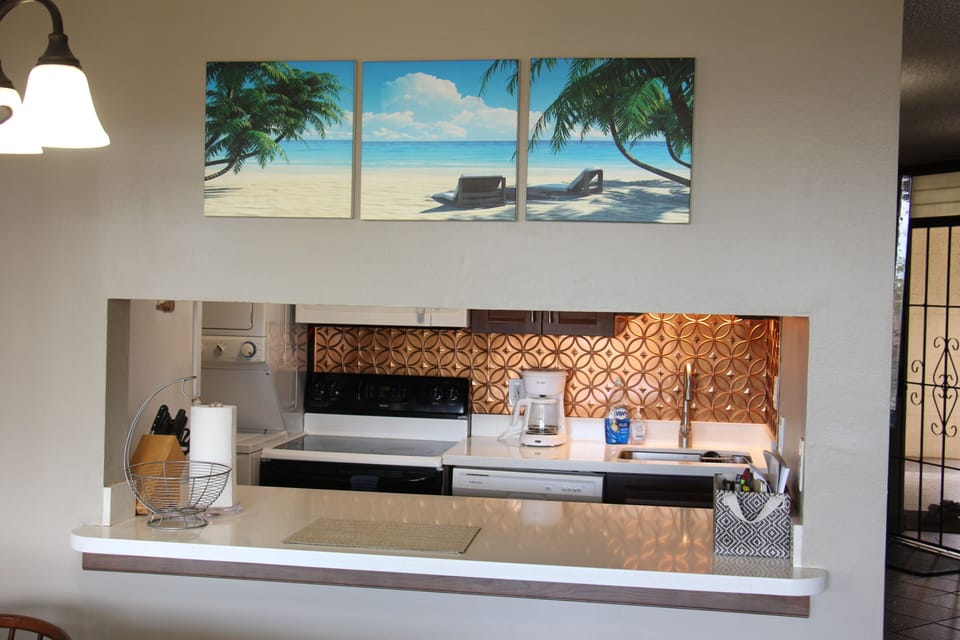Pass-through from dining room