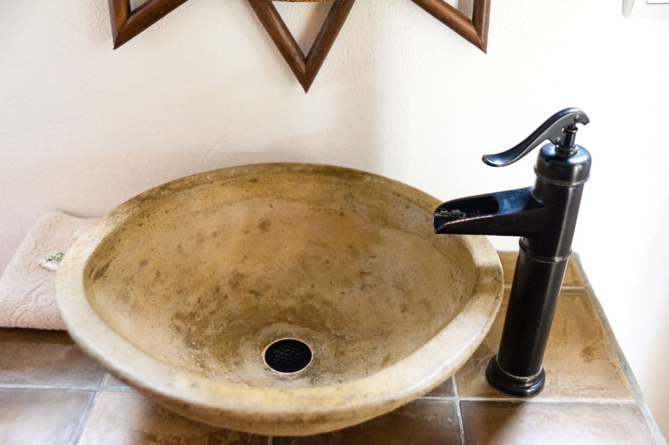 Deluxe Villa, Multiple Bedrooms, Private Pool, Mountainside | Bathroom sink