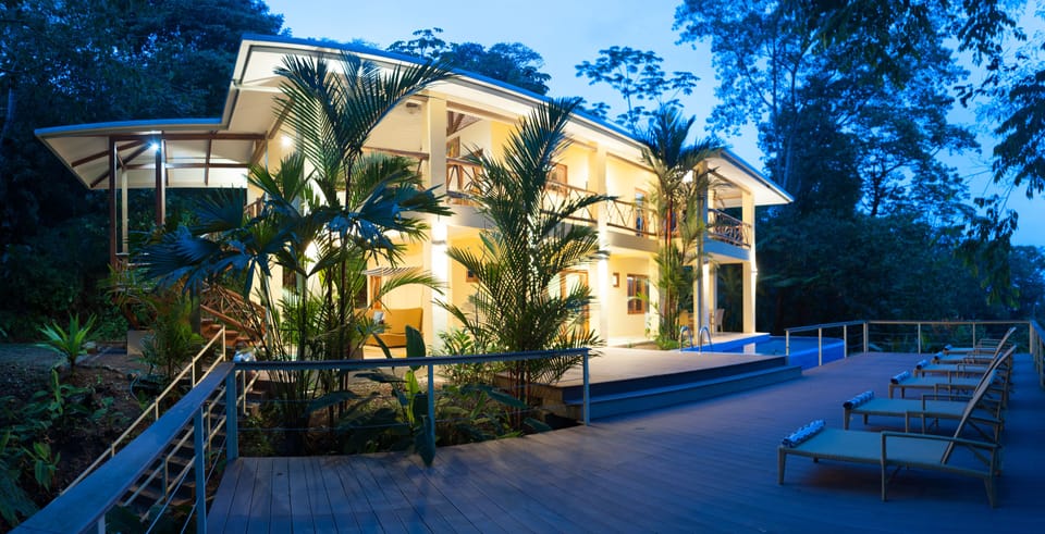 Front of property - evening/night